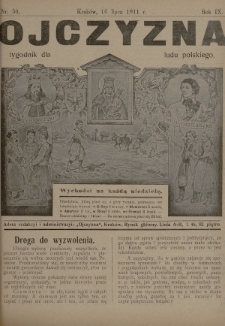 Ojczyzna : tygodnik dla ludu polskiego. 1911, nr 30