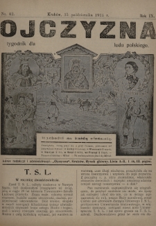 Ojczyzna : tygodnik dla ludu polskiego. 1911, nr 42