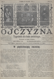 Ojczyzna : tygodnik dla ludu polskiego. 1913, nr 3