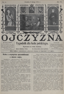 Ojczyzna : tygodnik dla ludu polskiego. 1913, nr 6