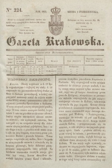 Gazeta Krakowska. 1835, nr 224