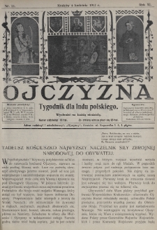 Ojczyzna : tygodnik dla ludu polskiego. 1913, nr 14