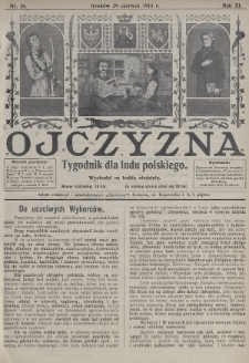 Ojczyzna : tygodnik dla ludu polskiego. 1913, nr 26