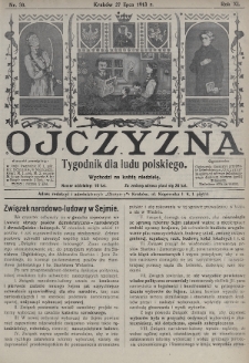 Ojczyzna : tygodnik dla ludu polskiego. 1913, nr 30