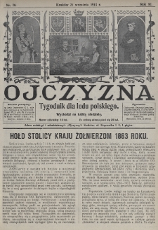 Ojczyzna : tygodnik dla ludu polskiego. 1913, nr 38