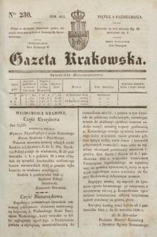 Gazeta Krakowska. 1835, nr 230