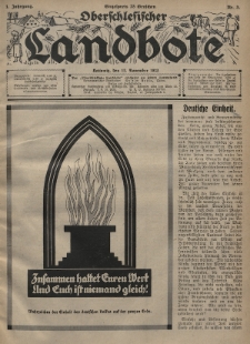 Oberschlesischer Landbote. 1932, nr 3