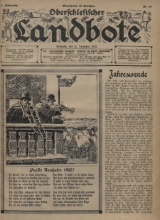 Oberschlesischer Landbote. 1932, nr 10