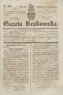 Gazeta Krakowska. 1835, nr 241