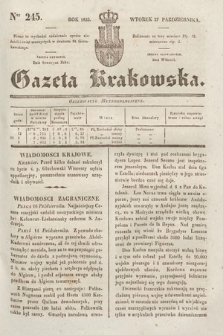 Gazeta Krakowska. 1835, nr 245