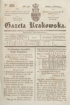 Gazeta Krakowska. 1835, nr 252