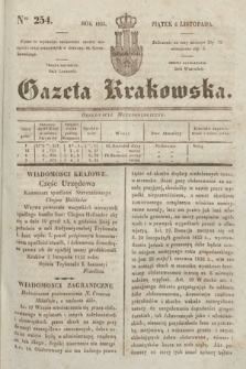Gazeta Krakowska. 1835, nr 254