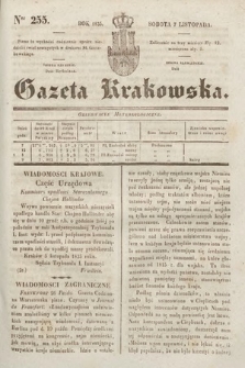 Gazeta Krakowska. 1835, nr 255
