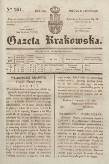 Gazeta Krakowska. 1835, nr 261