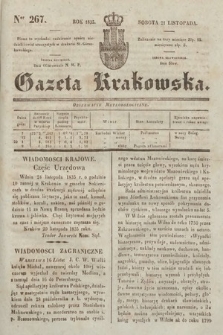 Gazeta Krakowska. 1835, nr 267