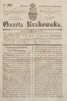 Gazeta Krakowska. 1835, nr 268