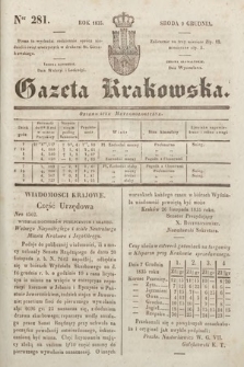 Gazeta Krakowska. 1835, nr 281