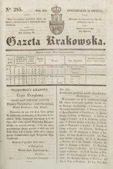 Gazeta Krakowska. 1835, nr 285