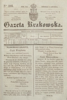 Gazeta Krakowska. 1835, nr 286