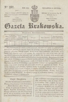 Gazeta Krakowska. 1835, nr 297
