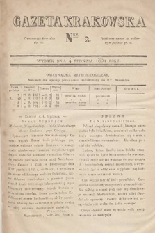 Gazeta Krakowska. 1831, nr 2