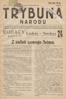 Trybuna Narodu. 1928, nr 3