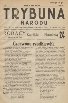 Trybuna Narodu. 1928, nr 4