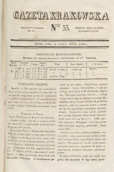 Gazeta Krakowska. 1831, nr 55