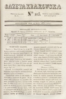 Gazeta Krakowska. 1831, nr 105