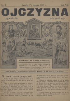 Ojczyzna : tygodnik dla ludu polskiego. 1909, nr 3