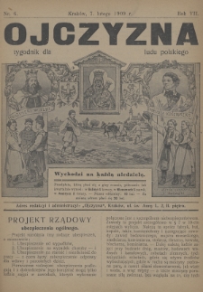 Ojczyzna : tygodnik dla ludu polskiego. 1909, nr 6