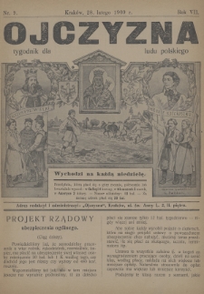 Ojczyzna : tygodnik dla ludu polskiego. 1909, nr 9