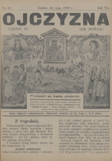 Ojczyzna : tygodnik dla ludu polskiego. 1909, nr 21