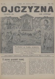 Ojczyzna : tygodnik dla ludu polskiego. 1909, nr 25