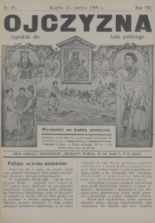 Ojczyzna : tygodnik dla ludu polskiego. 1909, nr 26