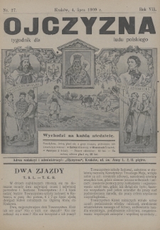 Ojczyzna : tygodnik dla ludu polskiego. 1909, nr 27