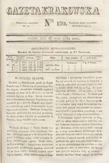 Gazeta Krakowska. 1831, nr 120
