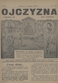 Ojczyzna : tygodnik dla ludu polskiego. 1909, nr 35