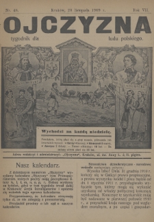 Ojczyzna : tygodnik dla ludu polskiego. 1909, nr 48