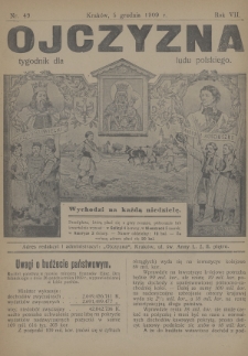 Ojczyzna : tygodnik dla ludu polskiego. 1909, nr 49