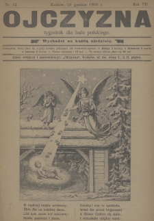 Ojczyzna : tygodnik dla ludu polskiego. 1909, nr 52