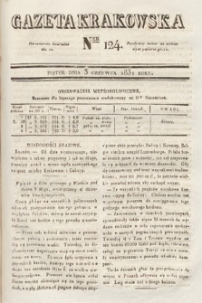 Gazeta Krakowska. 1831, nr 124