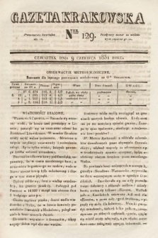 Gazeta Krakowska. 1831, nr 129