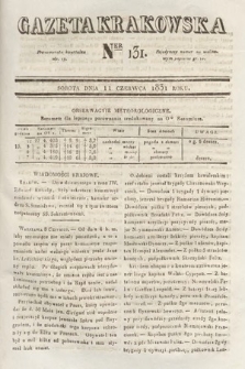 Gazeta Krakowska. 1831, nr 131