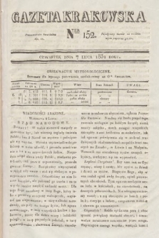 Gazeta Krakowska. 1831, nr 152