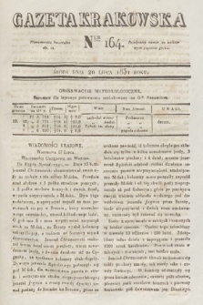 Gazeta Krakowska. 1831, nr 164