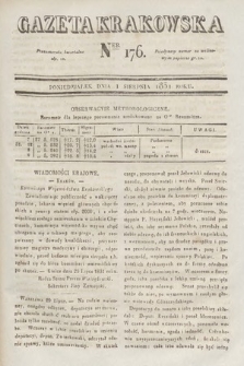 Gazeta Krakowska. 1831, nr 176