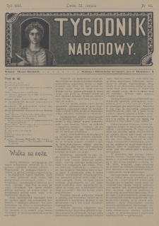 Tygodnik Narodowy. 1900, nr 46