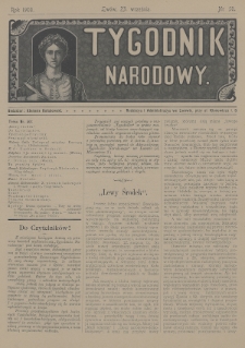 Tygodnik Narodowy. 1900, nr 50