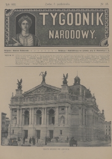 Tygodnik Narodowy. 1900, nr 52